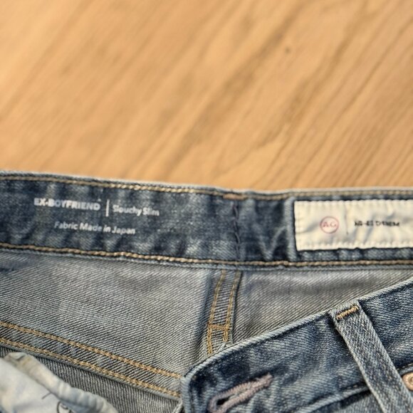 AG -Ex Boyfriend Slouchy Slim Jeans - SIZE 28 Great Condition! - Picture 4 of 6